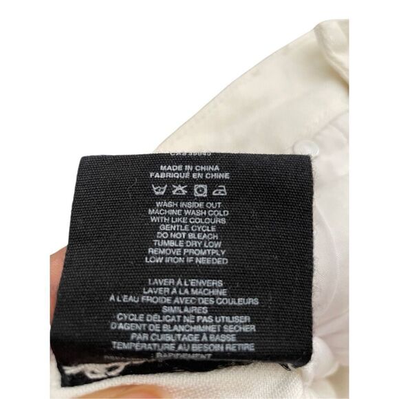 AFRM Womens Heston Jean 26 Bright White High Rise High Waisted Straight Leg - Picture 4 of 8